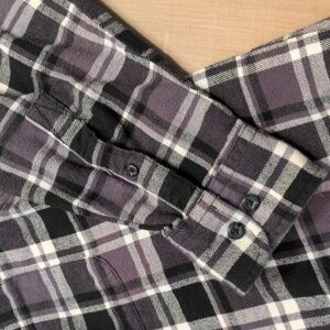 Black and white Woolrich flannel
